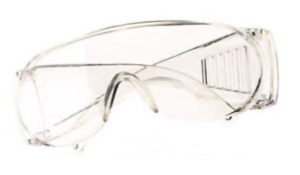 EP700C DYNAMIC CLEAR VISITORS SAFETY GLASSES (12/box) - S4438